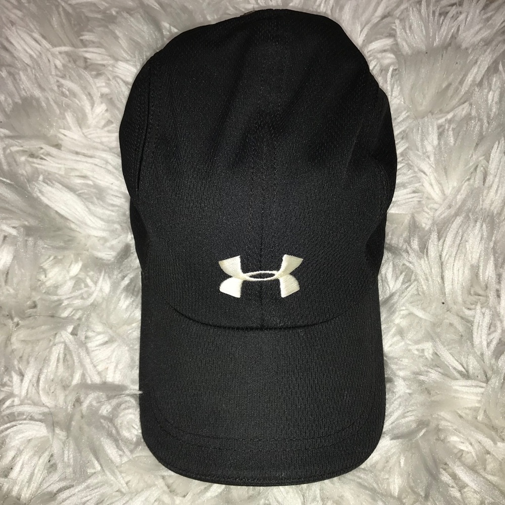 Under Armour Black Mesh Stretch Hat